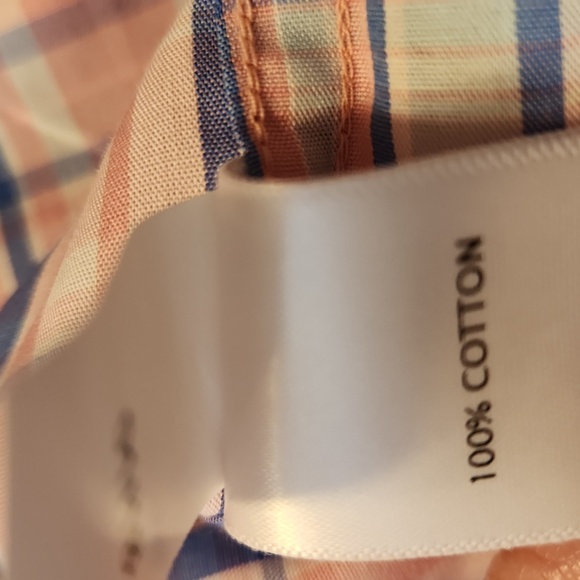 Class Club Pink Blue White Plaid Button Down Shirt Size 6/7 NWT - Picture 12 of 12